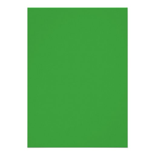 Green Keep Calm and Carry On Custom Invitations