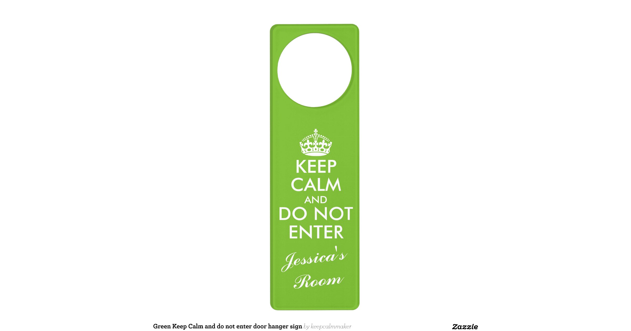 green-keep-calm-and-do-not-enter-door-hanger-sign
