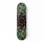 Green Keltic Lace Skateboard