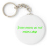 green keychains