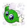 Green Kiko swishing through Kiko Lake T Shirts