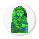 Green King Tut magnets