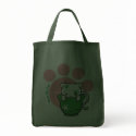 Green Kit-Tea Bag (more styles) by pandapad Green Kit-Tea Bag (more styles)