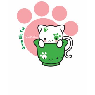 Green Kit-Tea Ladies Shirt (more styles) shirt
