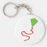 green kite fall keychain
