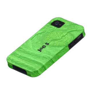 Green Knotty Wood Case-Mate iPhone 4 Cases