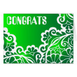 green lace_3 greeting card