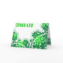 green lace_4 cards by VioDeSign green lace_4 cards