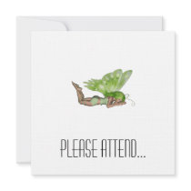 Green Lady Fairy 3 - 3D Fantasy Art - Custom Announcement
