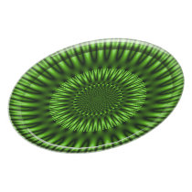 Green Lagoon Party Plate