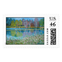 Green Lake. postage