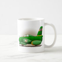 Green Land Speed Car Mugs mugs
