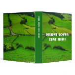 Green landscape Binder