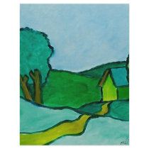 Green Landscape flyers by piliero Green Landscape flyers