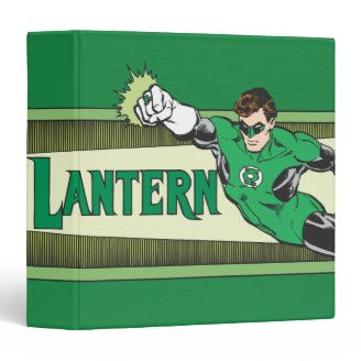 Green Lantern and Logo Binders