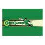 Green Lantern and Logo Poster