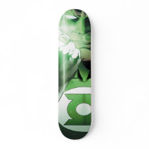 Green Lantern close up cover Skateboard Deck