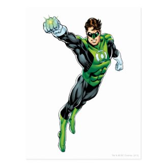 Green Lantern - Comic,  Arm out Post Cards