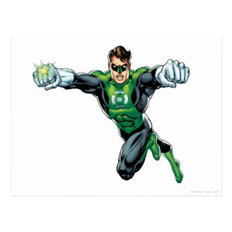 Green Lantern - Comic,  Looking Forward Postcards