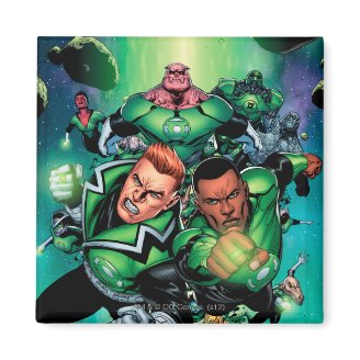 Green Lantern Corps Refrigerator Magnet