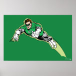 Green Lantern Energy Beam Print