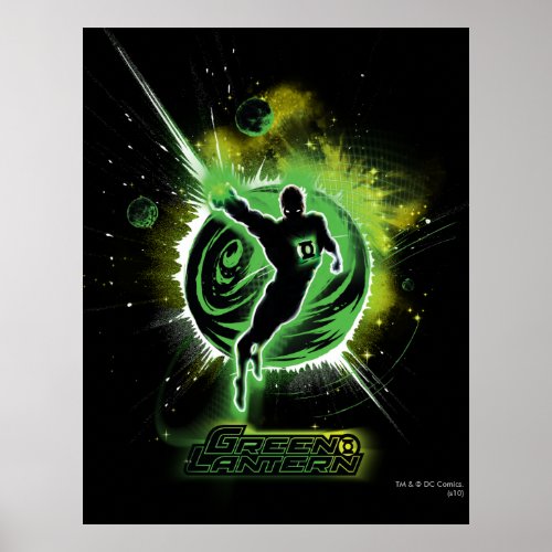 Green Lantern - EO print