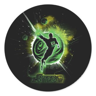 Green Lantern - EO Round Stickers