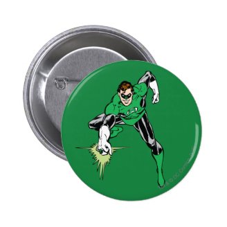 Green Lantern Fight Pinback Buttons