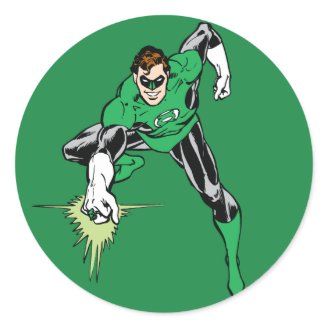 Green Lantern Fight Sticker