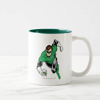 Green Lantern Fly Forward Coffee Mug