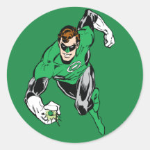 Green Lantern Fly Forward Sticker
