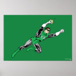Green Lantern Fly Right Print