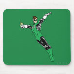 Green Lantern Fly Up Mouse Pad