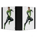 Green Lantern - Fully Rendered,  Jumping 3 Ring Binder