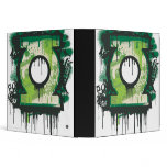 Green Lantern Graffiti Symbol Vinyl Binder