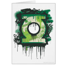 Green Lantern Graffiti Symbol Cards