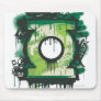 Green Lantern Graffiti Symbol Mousepad