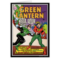 Green Lantern in the ring Card