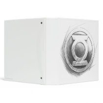 Green Lantern Insignia Vinyl Binders