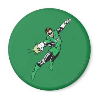 Green Lantern Jump Fridge Magnets