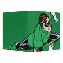 Green Lantern Leap Right 3 Ring Binder