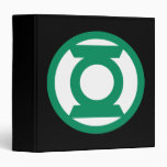 Green Lantern Logo 13 3 Ring Binder