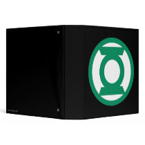 Green Lantern Logo 13 3 Ring Binder