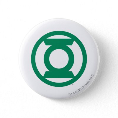 Green Lantern Logo 13 Button