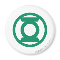 Green Lantern Logo 13 Refrigerator Magnets