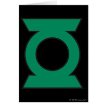 Green Lantern Logo 15 Greeting Cards