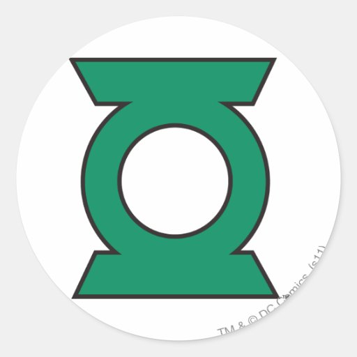 Green Lantern Logo 15 Classic Round Sticker Zazzle