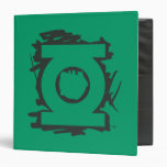 Green Lantern Marker Symbol Vinyl Binders