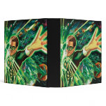 Green Lantern Painting 3 Ring Binder