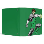Green Lantern Pointing Ring Binder